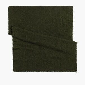 NWT J.Crew Factory Women’s Cozy Blanket Scarf Dark Moss Green